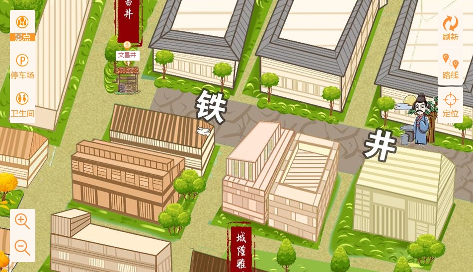 旬邑智慧景区：手绘地图与语音导览的完美融合